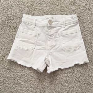 Zara Kids’s White Denim Shorts